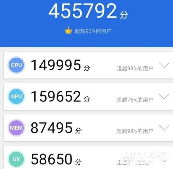 麒麟990安兔兔跑分多少-跑分详情