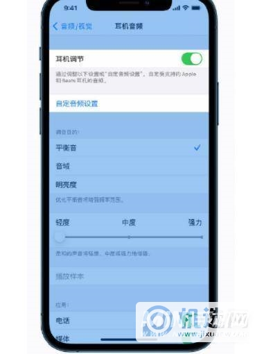 iPhone12怎么调整音频-视觉设置在哪