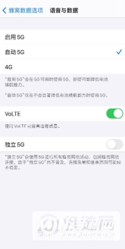 iphone12怎么设置5G网络-在哪里设置