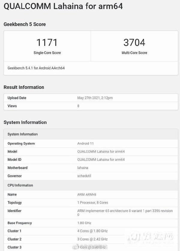 骁龙888Pro跑分多少-安兔兔跑分多少