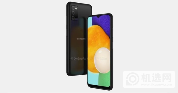 三星Galaxy A03s渲染图（图源OnLeaks）