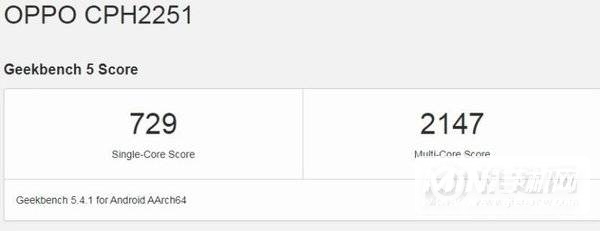 opporeno6Geekbench跑分多少-跑分详情
