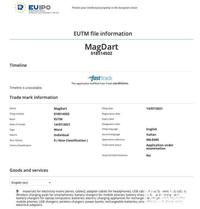 realme注册MagDart商标:有望模仿苹果MagSafe