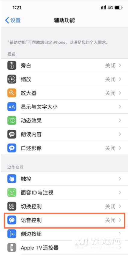 iPhone12怎么开启语音控制-如何开启语音控制