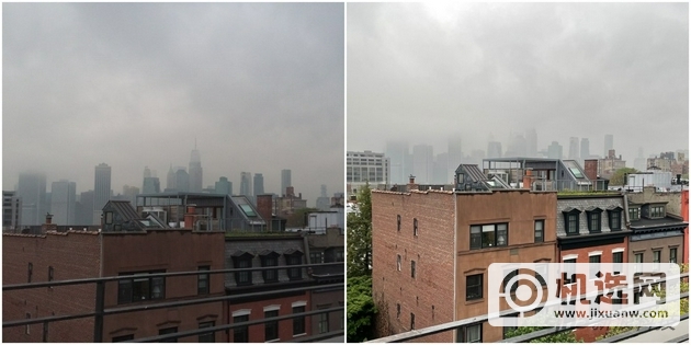 左图使用 Wristcam 拍摄，右图使用 iPhone 12 Pro 拍摄