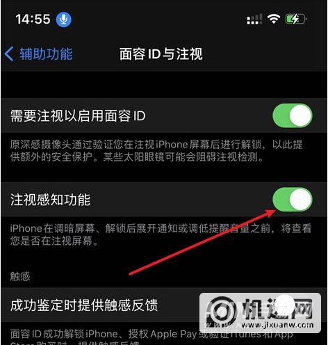 iPhone13怎么开启注视感知-注视感知怎么设置