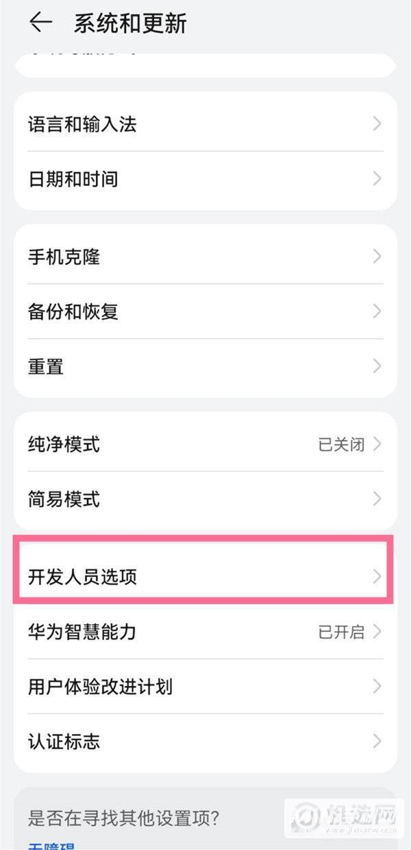 鸿蒙系统怎么进入开发者模式-开发人员选项怎么进入