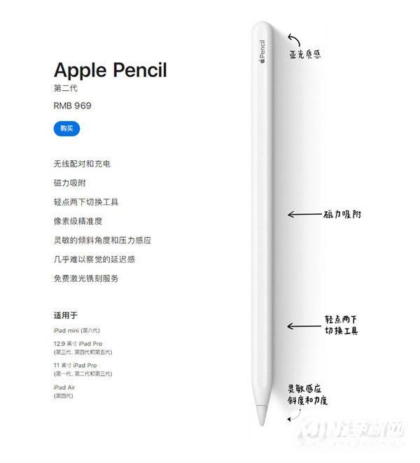 ipadpencil一代和二代的区别-一代和二代有什么区别