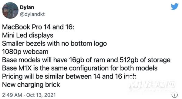 MacBookPro2021内存是多少-存储是什么配置