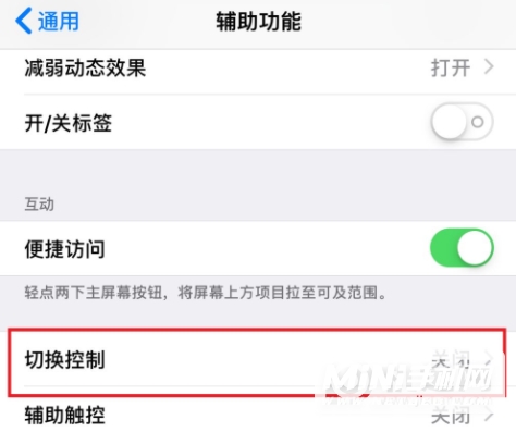 iPhone13切换控制怎么用-怎么开启切换控制