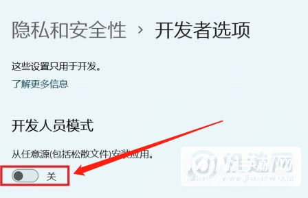 Windows11怎么开启开发者模式-开发人员选项在哪