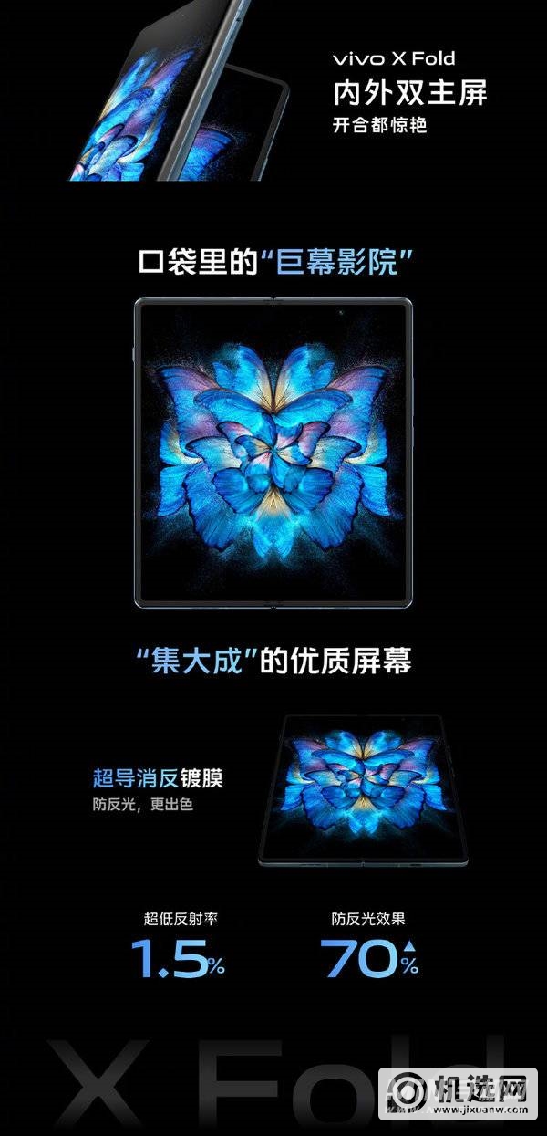 内外皆120Hz E5高刷 还有双3D超声波指纹：vivo X Fold发布