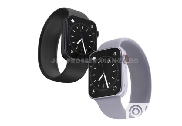 苹果 Apple Watch Series8新渲染图曝光-会采用新造型吗
