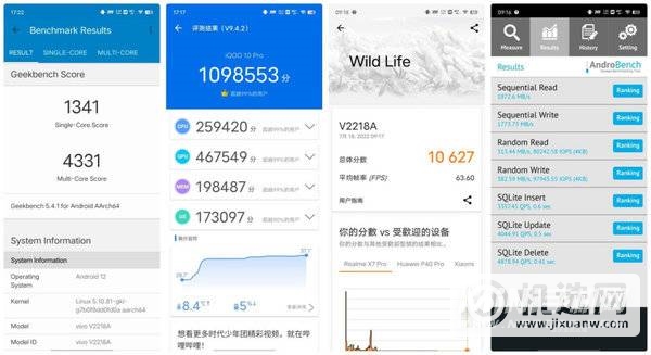 iQOO10Pro跑分测试-跑分详情